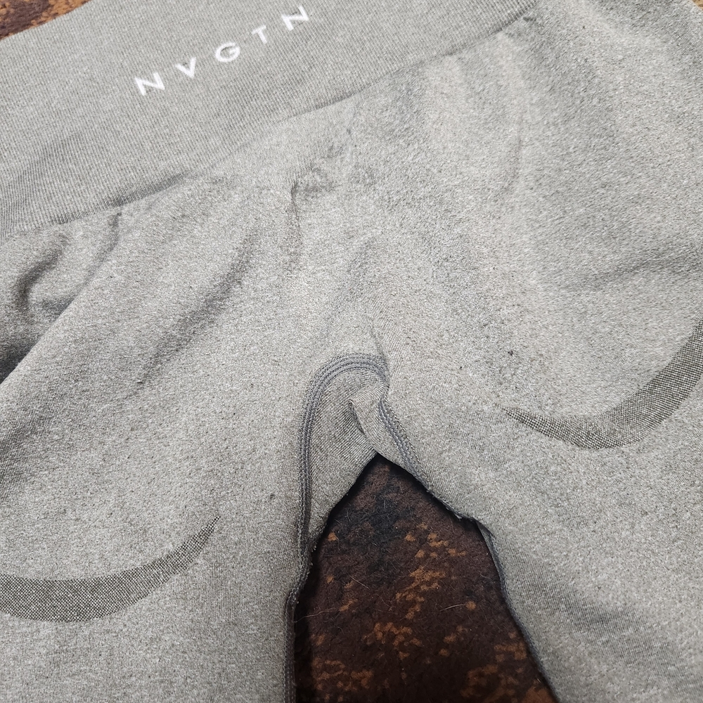 NVGTN Gray Athletic Shorts for Women - Picture 2 of 4